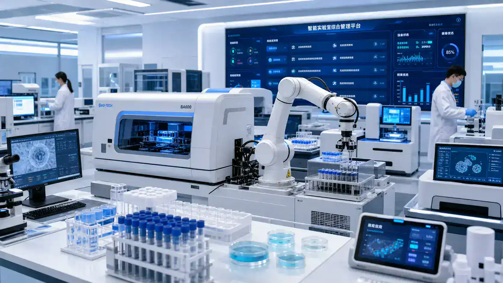 Laboratory testing environment